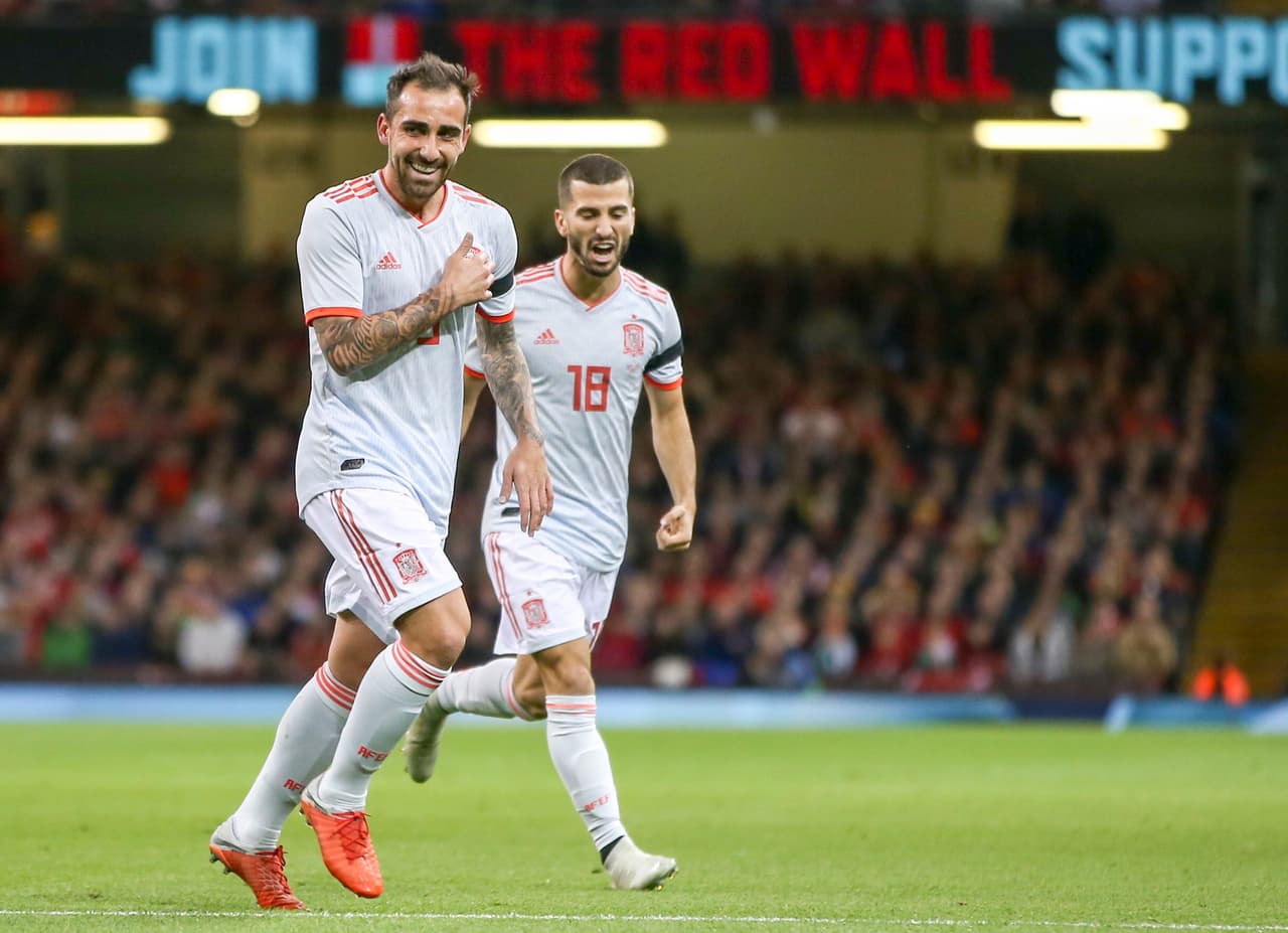 Siete anotaciones consecutivas. Está encendido el español, que además llegó a ocho anotaciones con la selección absoluta.