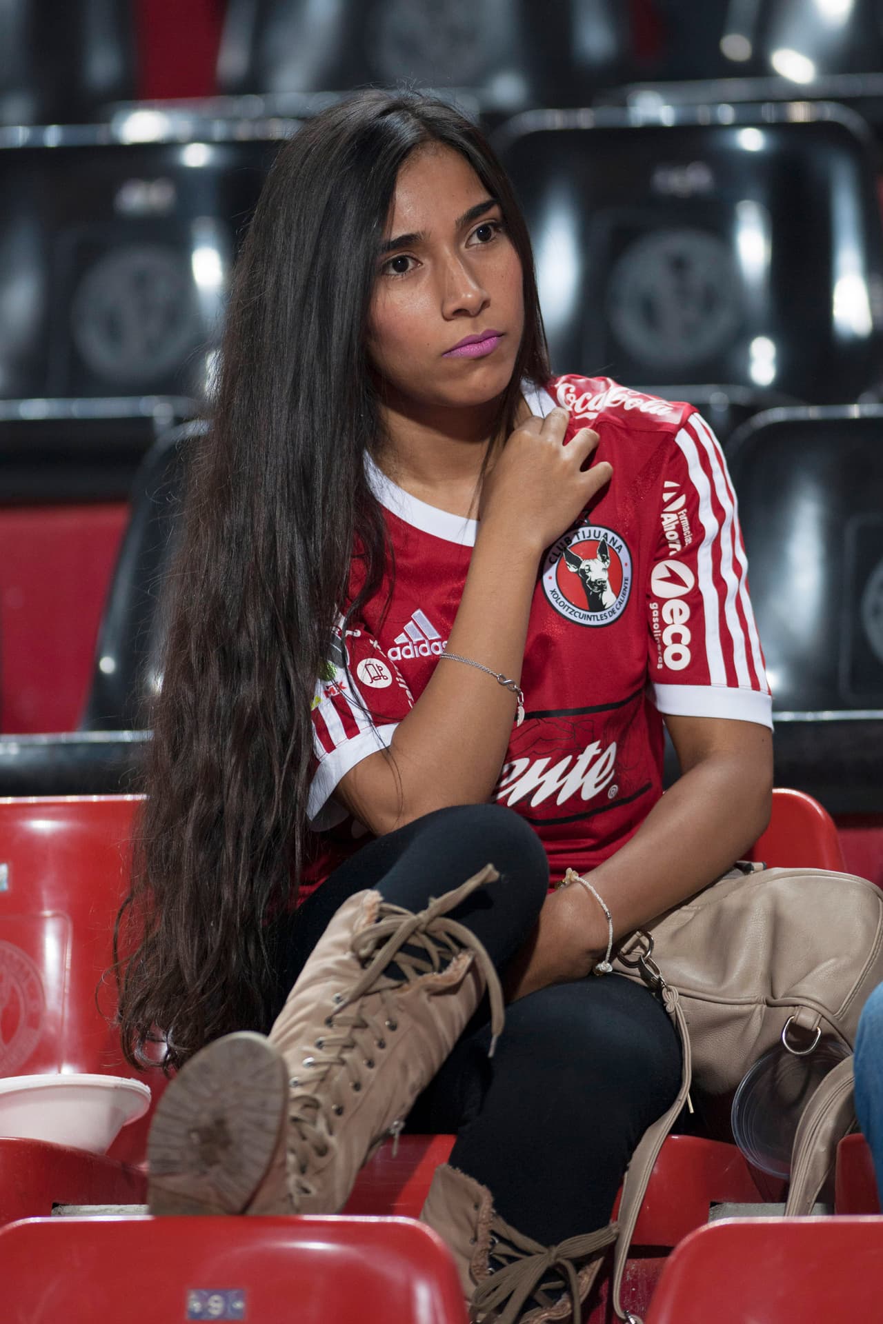 El colorido de la afición en la Jornada 15