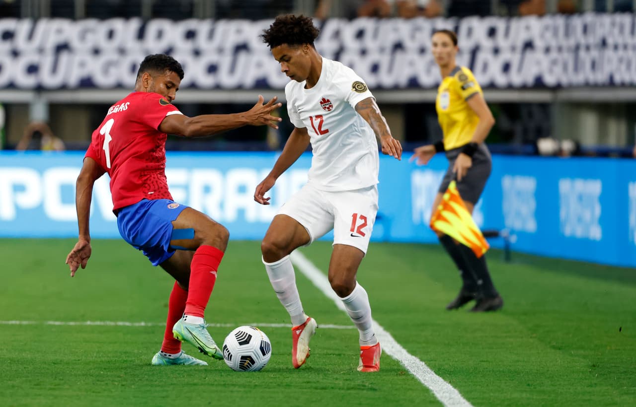 Canadá aprovechó las que tuvo un se metió a la Semifinal de la Copa Oro derrotando a Costa Rica.