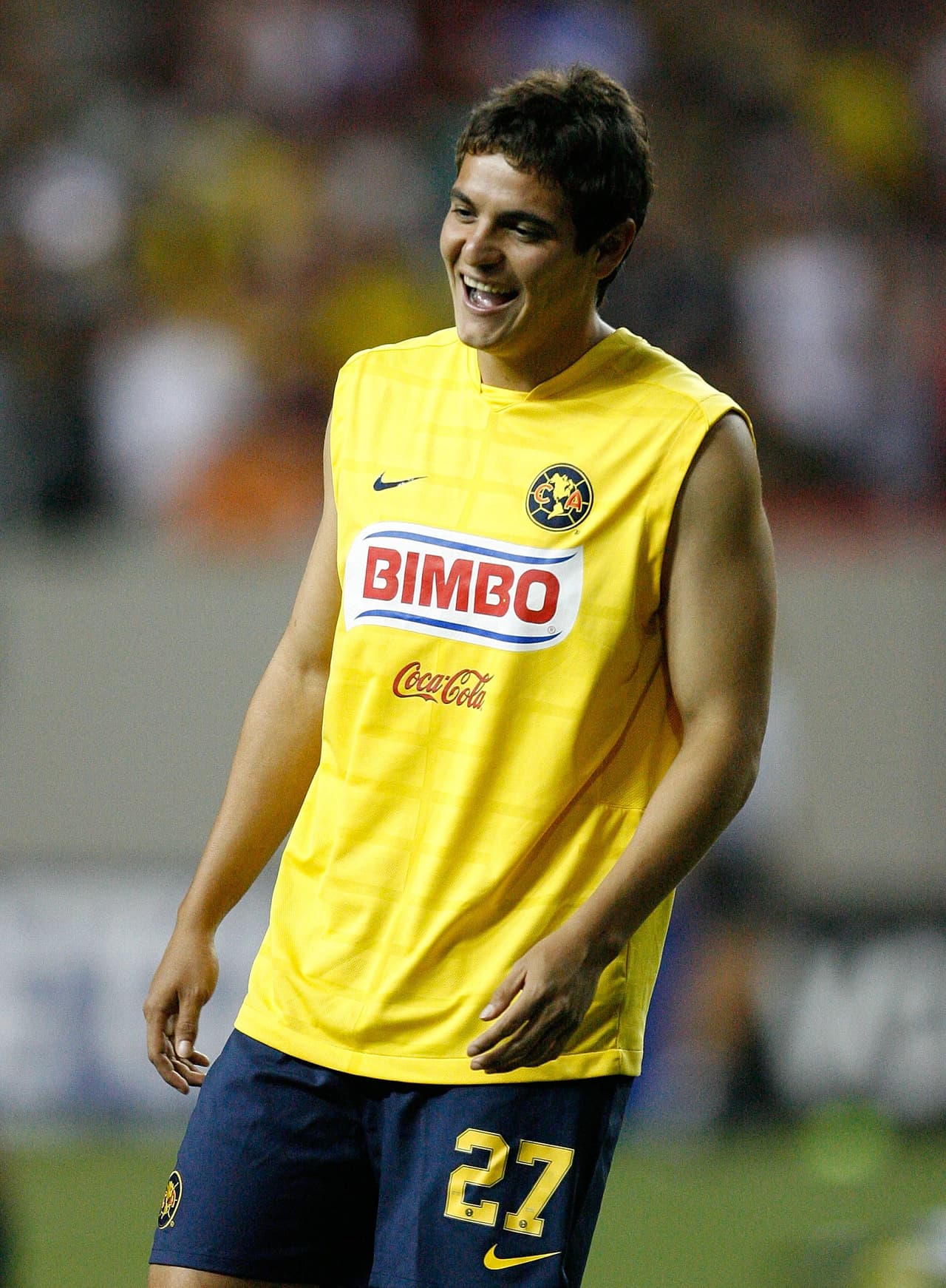 El jugador nacido en Colima tuvo mayor actividad durante 2009 con el equipo filial de 'los azulcremas' en la Liga de Ascenso, llamado en aquel entonces 'Socio Aguila'.