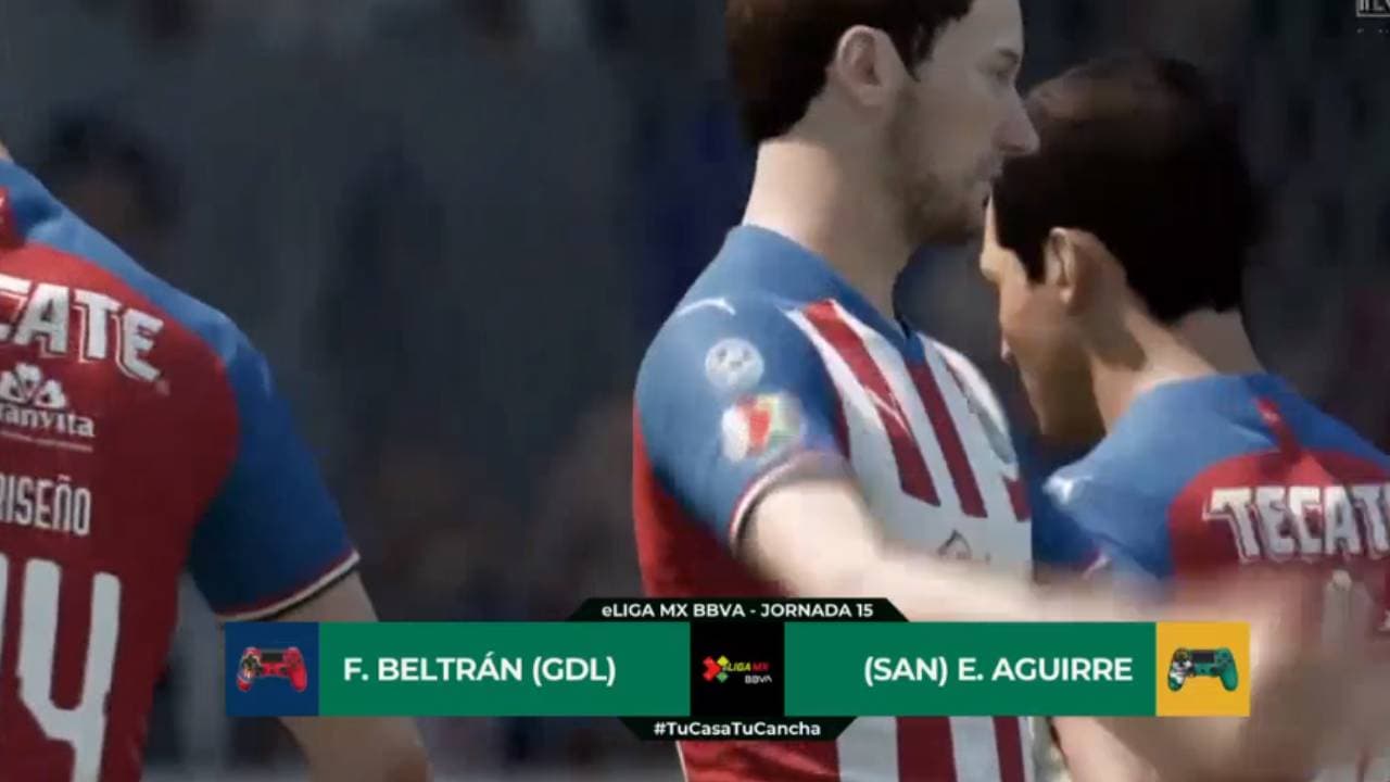 Fernando Beltrán tundió a Eduardo Aguirre 3-1 y las Chivas se encaminan a la eLiguilla.