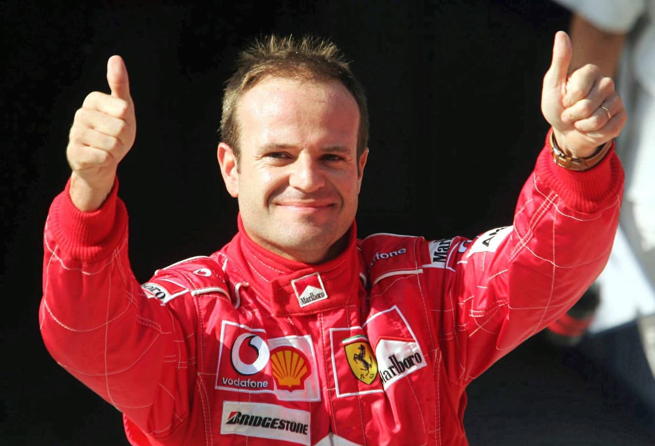 El brasileño Rubens Barrichello también tuvo una racha superior a los cinco años sin victorias en la Fórmula 1.
