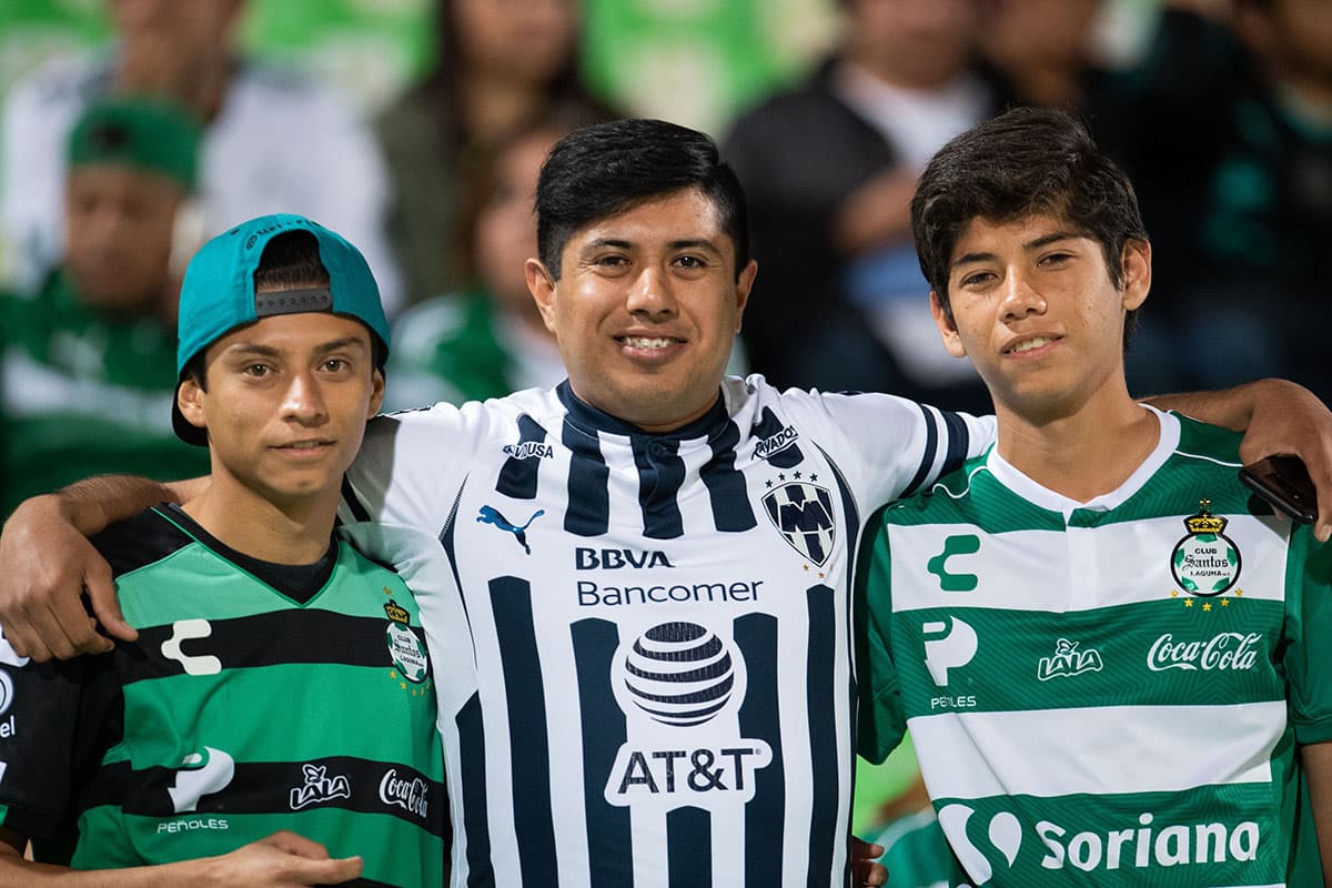 Foto del partido Santos vs Monterrey correspondiente a los cuartos de final de la liga BBVA Bancomer Apertura 2018 celebrado en el estadio Corona. EN LA FOTO: Photo of the Santos vs Monterrey match corresponding to the quarterfinals of the BBVA Bancomer Apertura 2018 league held at the Corona stadium. IN THE PHOTO: