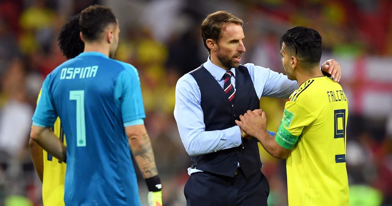 ¿Por qué el entrenador de Inglaterra fue empático con los jugadores de Colombia?
