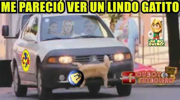 Pumas perdió el clásico ante América y y fueron la burla en las redes sociales, pero las águilas no se salvaron.