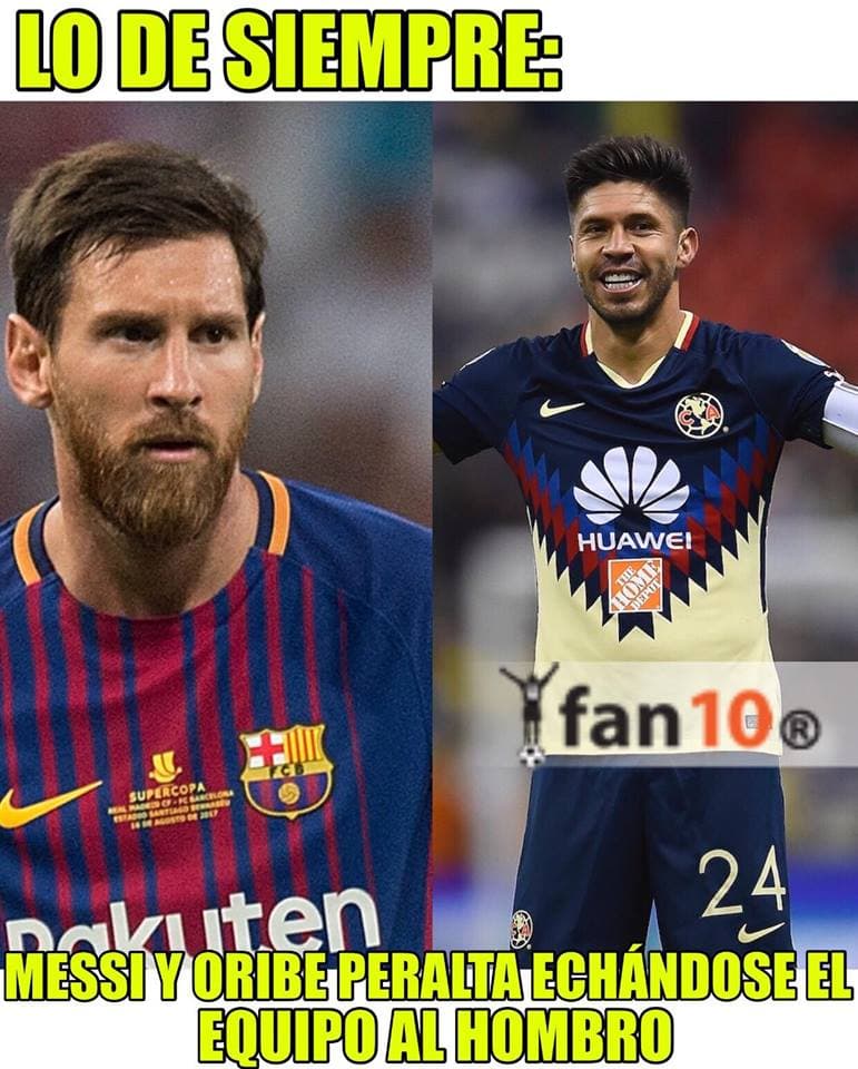 América vino de atrás, se llevó el Clásico Nacional y de paso dejó a las Chivas en el fondo de la tabla general. Los memes no perdonan