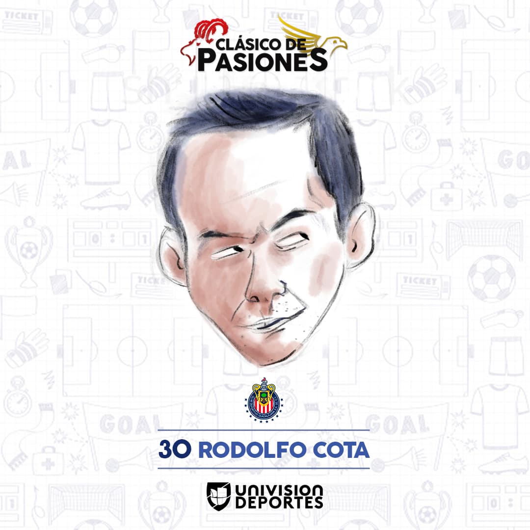 Llega el Clásico Nacional en el que Chivas recibirá al América y, para darle una imagen diferente a sus protagonistas, te los presentamos como caricaturas.