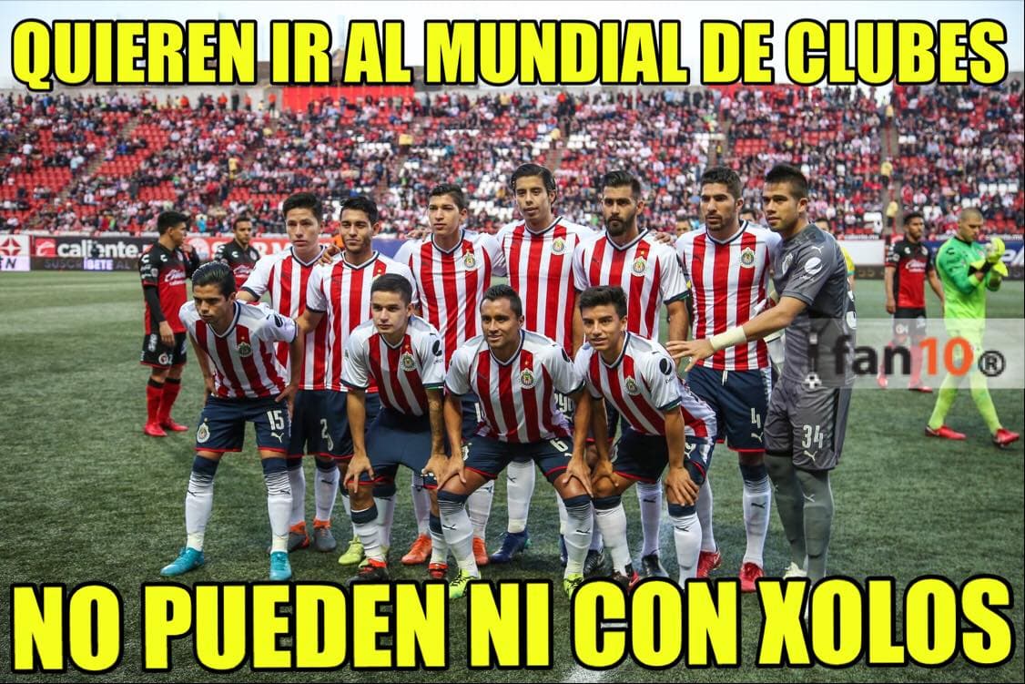Luego de su derrotan ante Xolos, el Guadalajara fue el hazmerreír de los aficionados en las redes sociales.