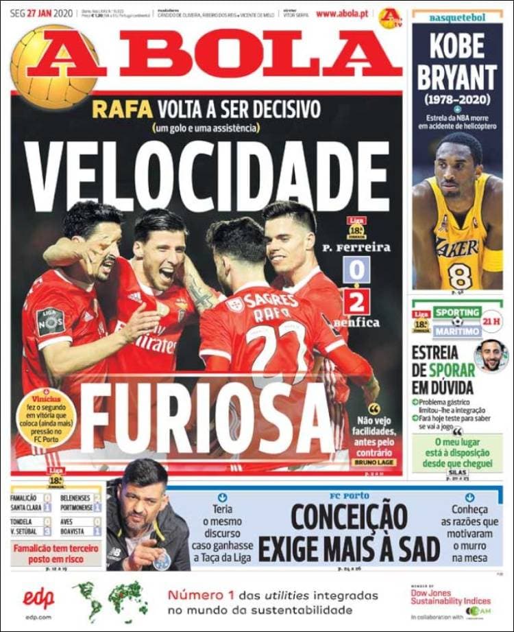 Kobe Bryant paraliza al mundo con su muerte y se convierte en tendencia a nivel internacional.