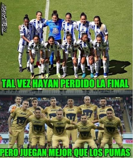 Memes final Liga MX femenil
