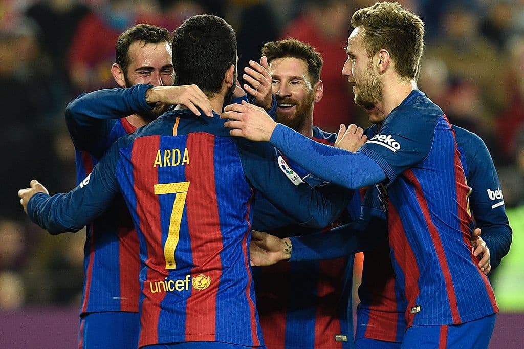 Barcelona golea 5-2 a la Real Sociedad y está en semifinales de la Copa del Rey