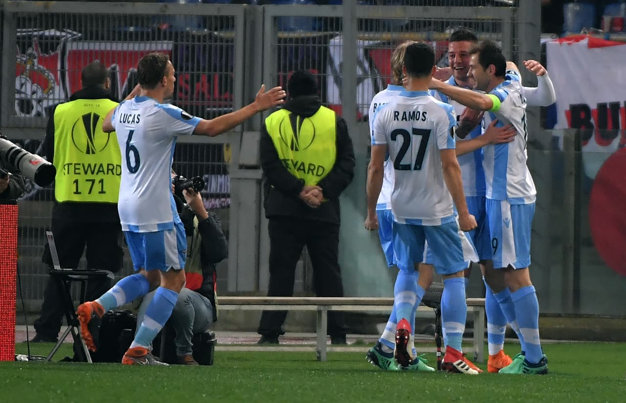 Lazio, ganador 4-2 contra los de Austria, demostró su jerarquía y apoyado en ella espera poder obtener un buen resultado en esta serie de cuartos de final de Europa League.