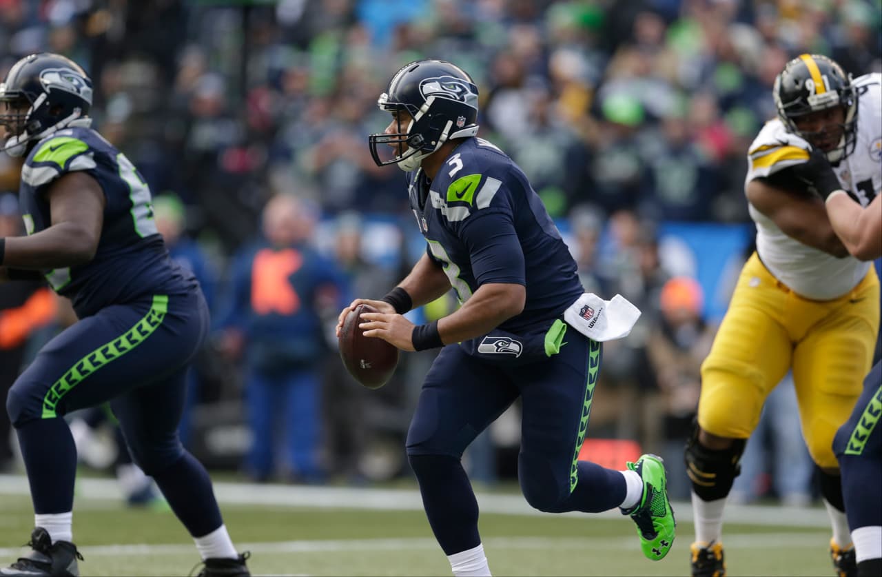 Cuando ni siquiera Tom Hanks lo encontraba, apareció el Sr. Wilson. El quarterback de los Seattle Seahawks había tenido una temporada de mediocre a mala, con decisiones erróneas, sin explotar el talento de sus compañeros. Contra los Pittsburgh Steelers se encontró de nuevo, sin duda, su mejor partido de la temporada.