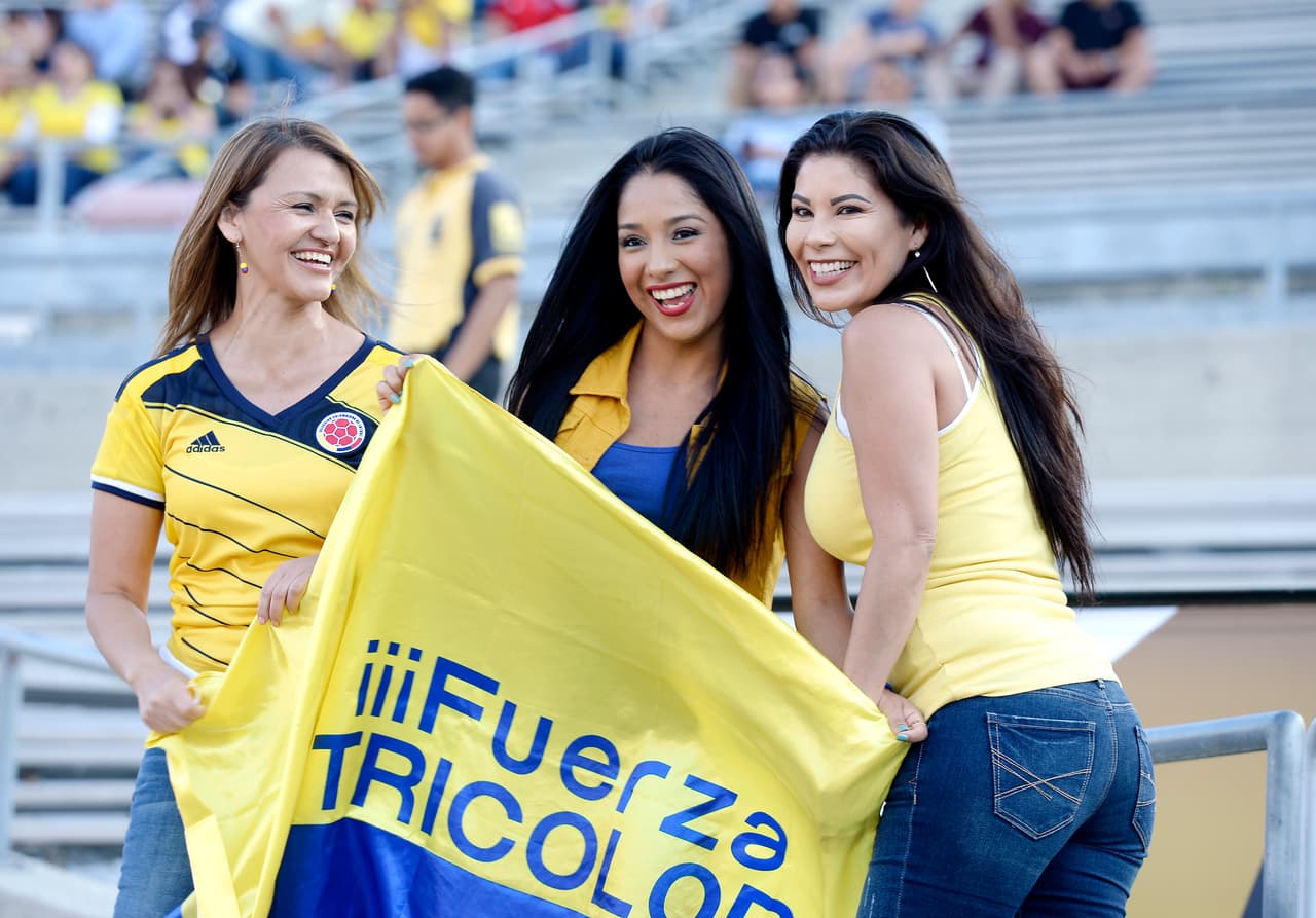 Belleza en las tribunas, una característica en la Copa América Centenario.