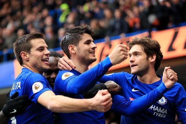 El gol de Morata llegó al minuto 30 e hizo pensar a su afición que el triunfo era posible.