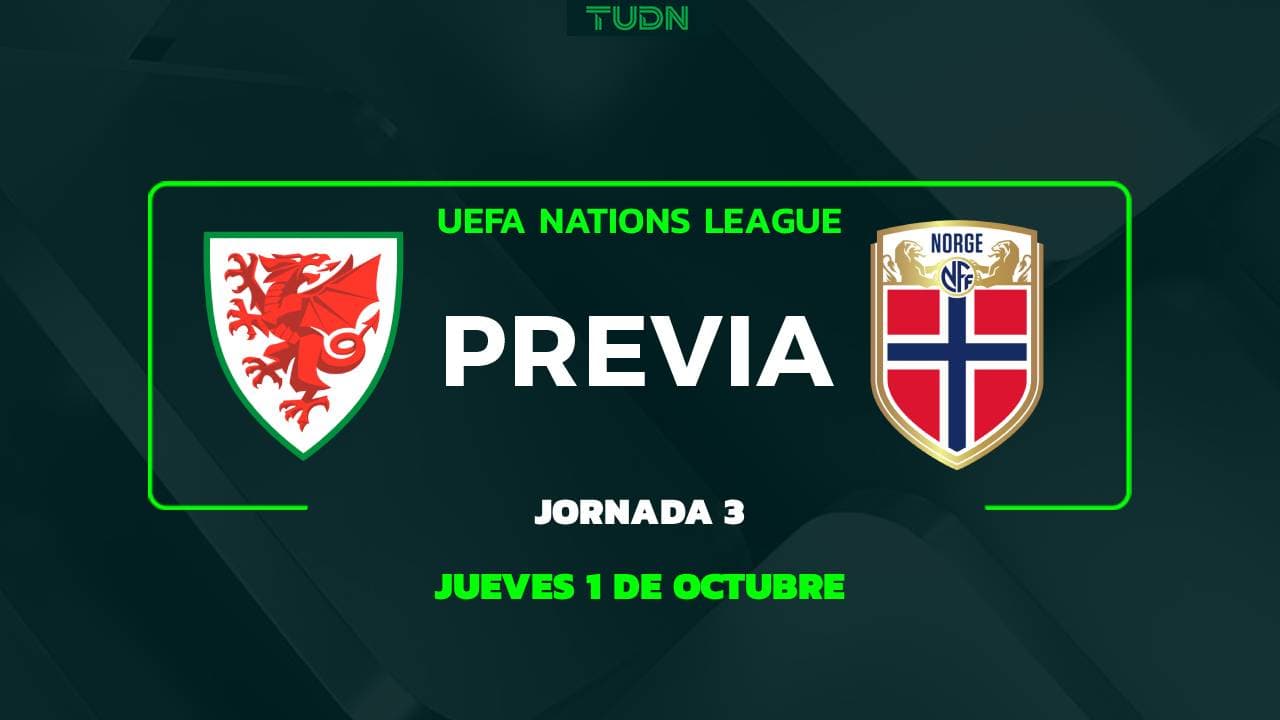 Gales vs. Noruega: A qué hora y dónde ver el partido de la UEFA Nations League 2026-2027