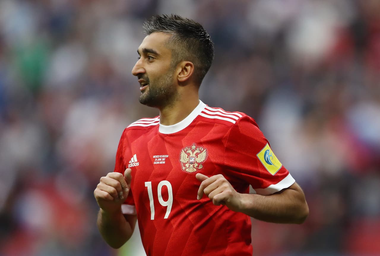 Alexandr Samedov (Rusia): gol contra México