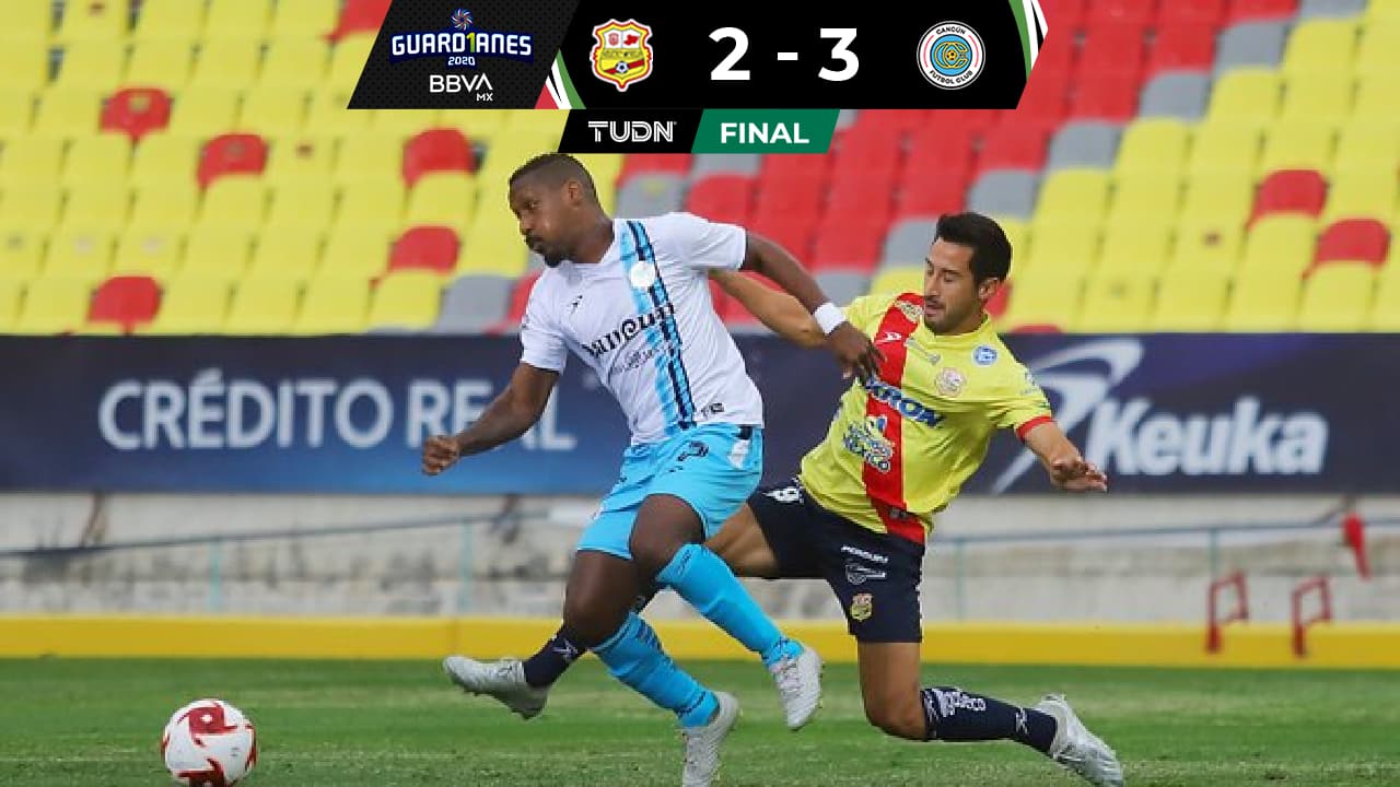 En una feria de goles, Cancún FC derrota al Atlético Morelia