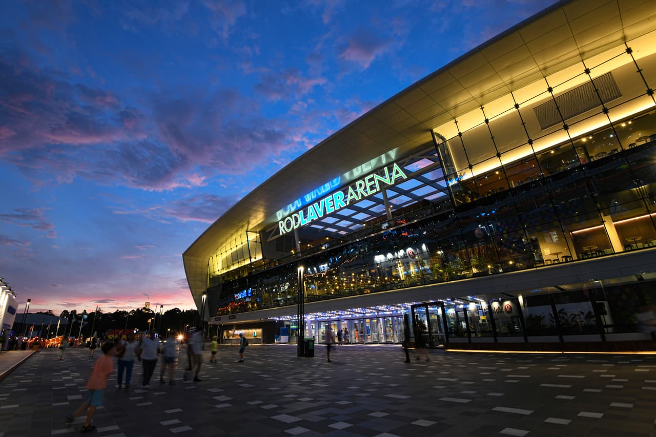 Rod Laver Arena.
