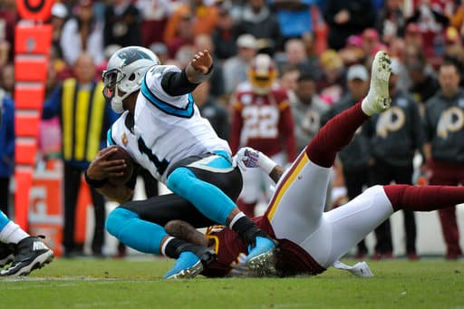 <b>14) Carolina Panters (3-2)</b>. Un recordatorio de cuán importante es ganar la batalla de los balones perdidos lo pasó a los Panthers. Perdieron esa batalla con los Redskins y acabaron perdiendo el juego.