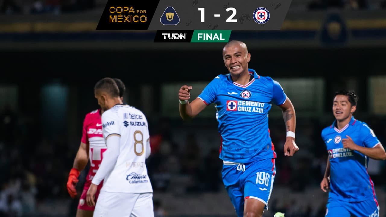 Cruz Azul aprovecha los errores de Pumas y se impone en la Copa Sky 2022