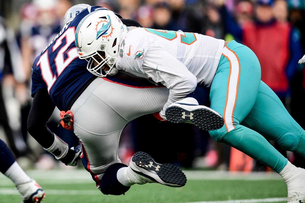 New England Patriots
<b>24-27 </b>Miami Dolphins