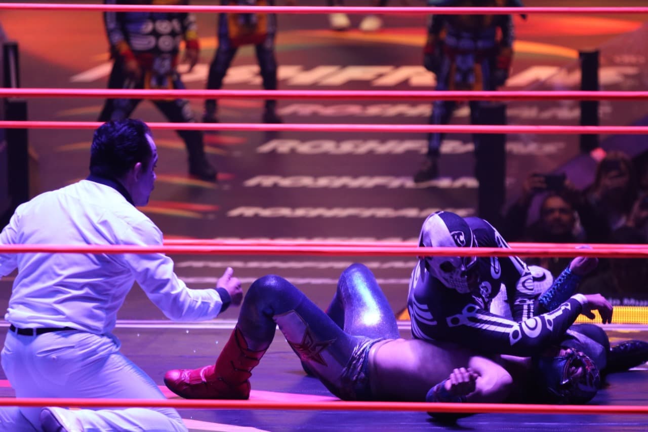 Sansón, tricampeón del inframundo.