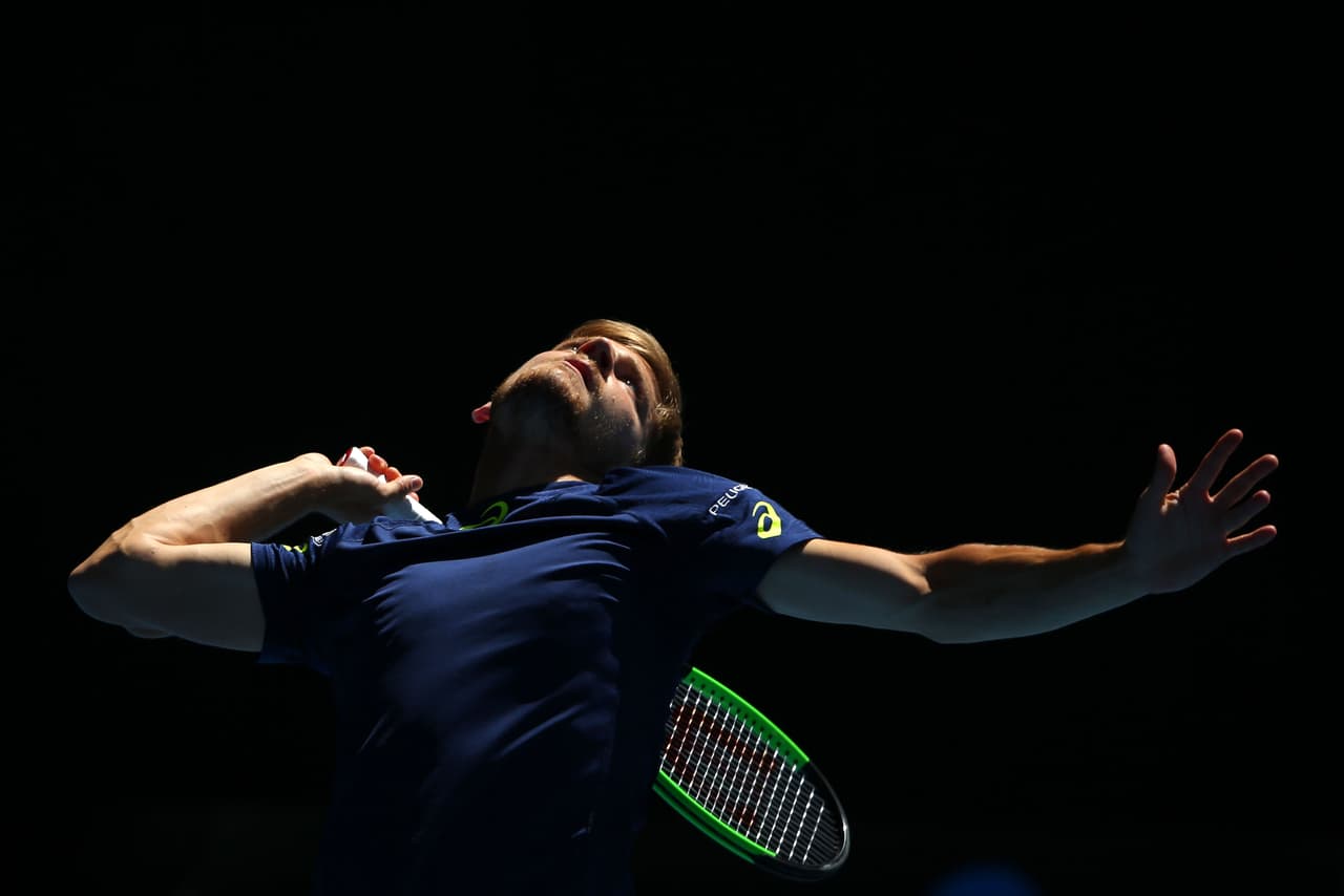 Aunque cedió dos veces su saque, Grigor fue el más agresivo, con 32 golpes ganadores, y rompió seis veces el servicio de Goffin.