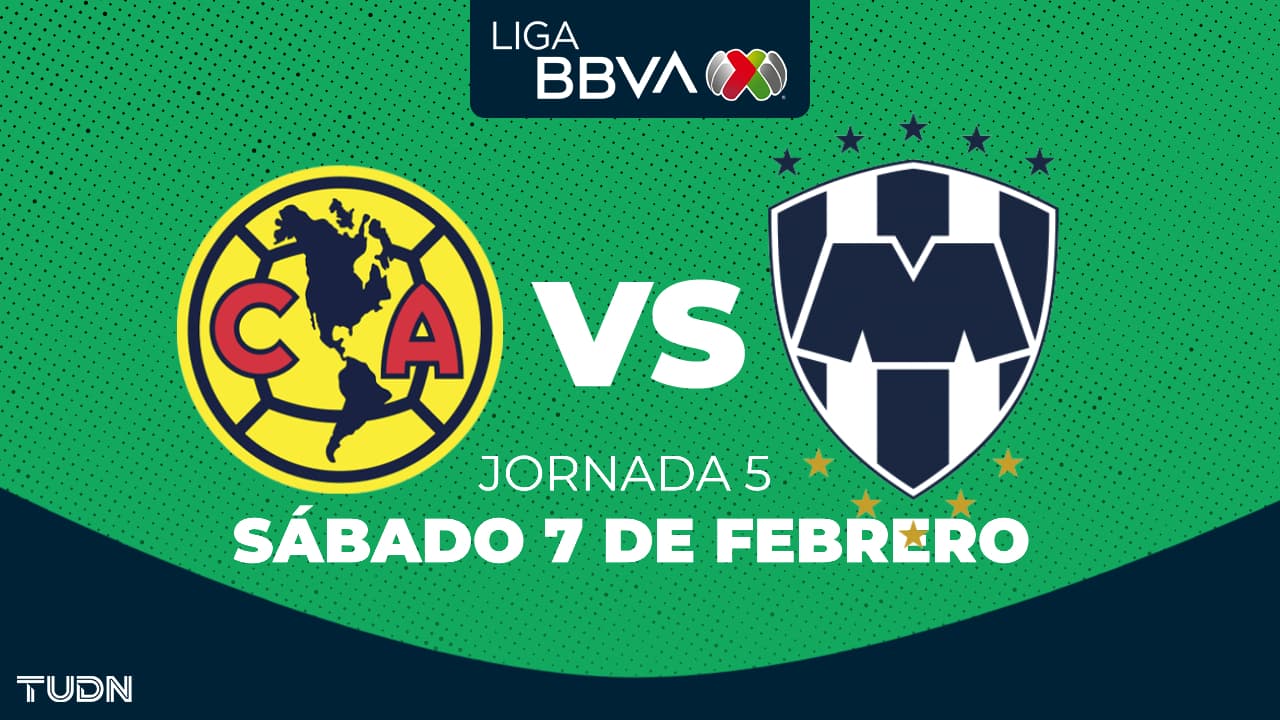 América vs. Monterrey | Horario y dónde ver el partido de la jornada 5 del Clausura 2026 de Liga MX