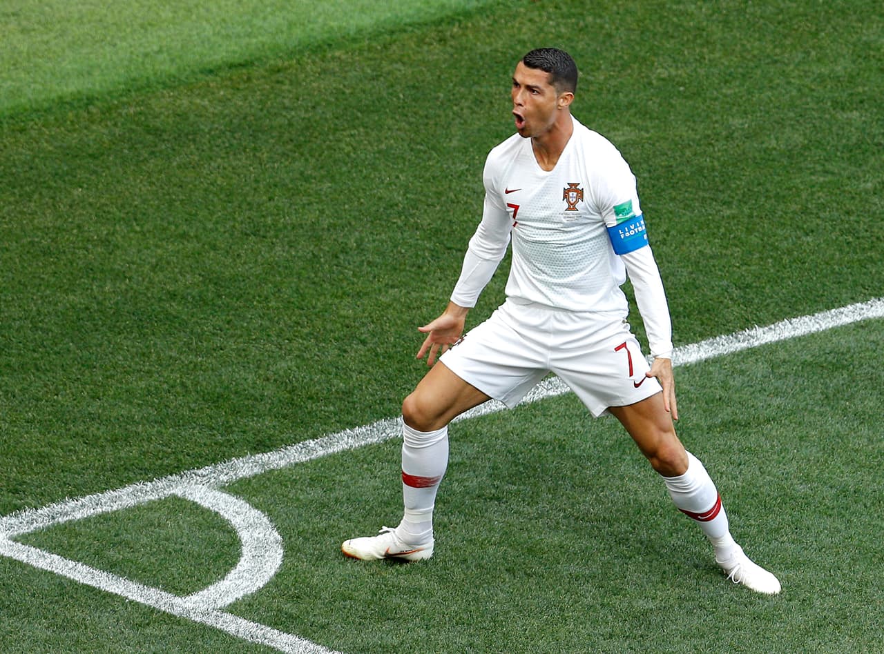 Cristiano marcó su último gol hasta el momento con Portugal el 20 de junio de 2018 en el Mundial, en el triunfo contra Marruecos. Ese fue su tanto 85 con la selección.