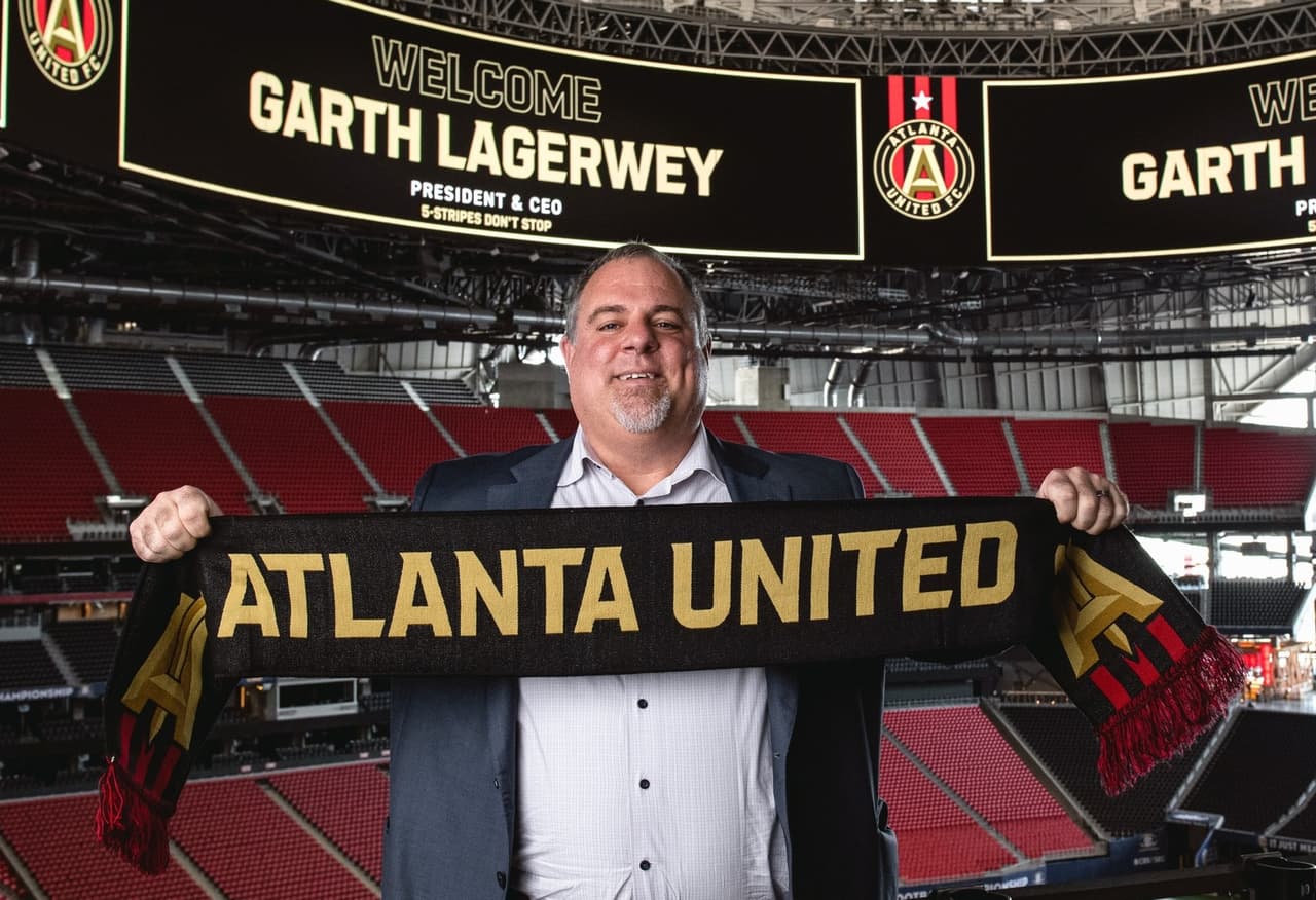 Garth Lagerwey, nuevo presidente y CEO de Atlanta United FC.