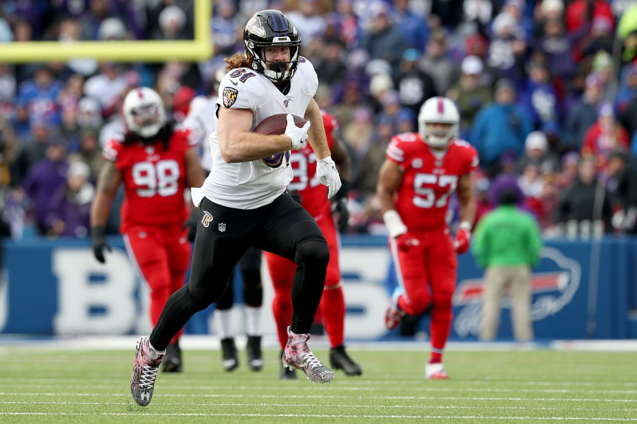 Hayden Hurst de Baltimore Ravens