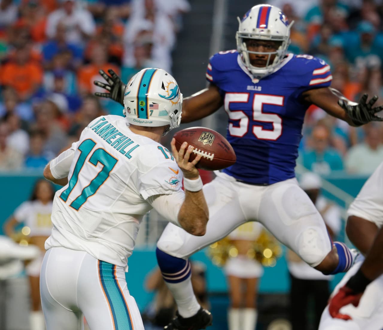 Los Buffalo Bills destrozaron a los Miami Dolphins y los derrotaron 41-14 en la semana 3 de la NFL, he aquí las mejores imágenes del partido.