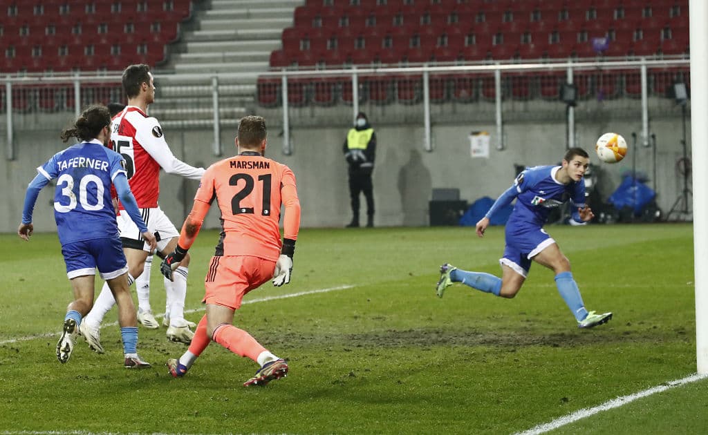 Wolfsberg avanza a la siguiente fase con 10 unidades como segundo del Grupo K. Feyenoord queda eliminado de la competición.