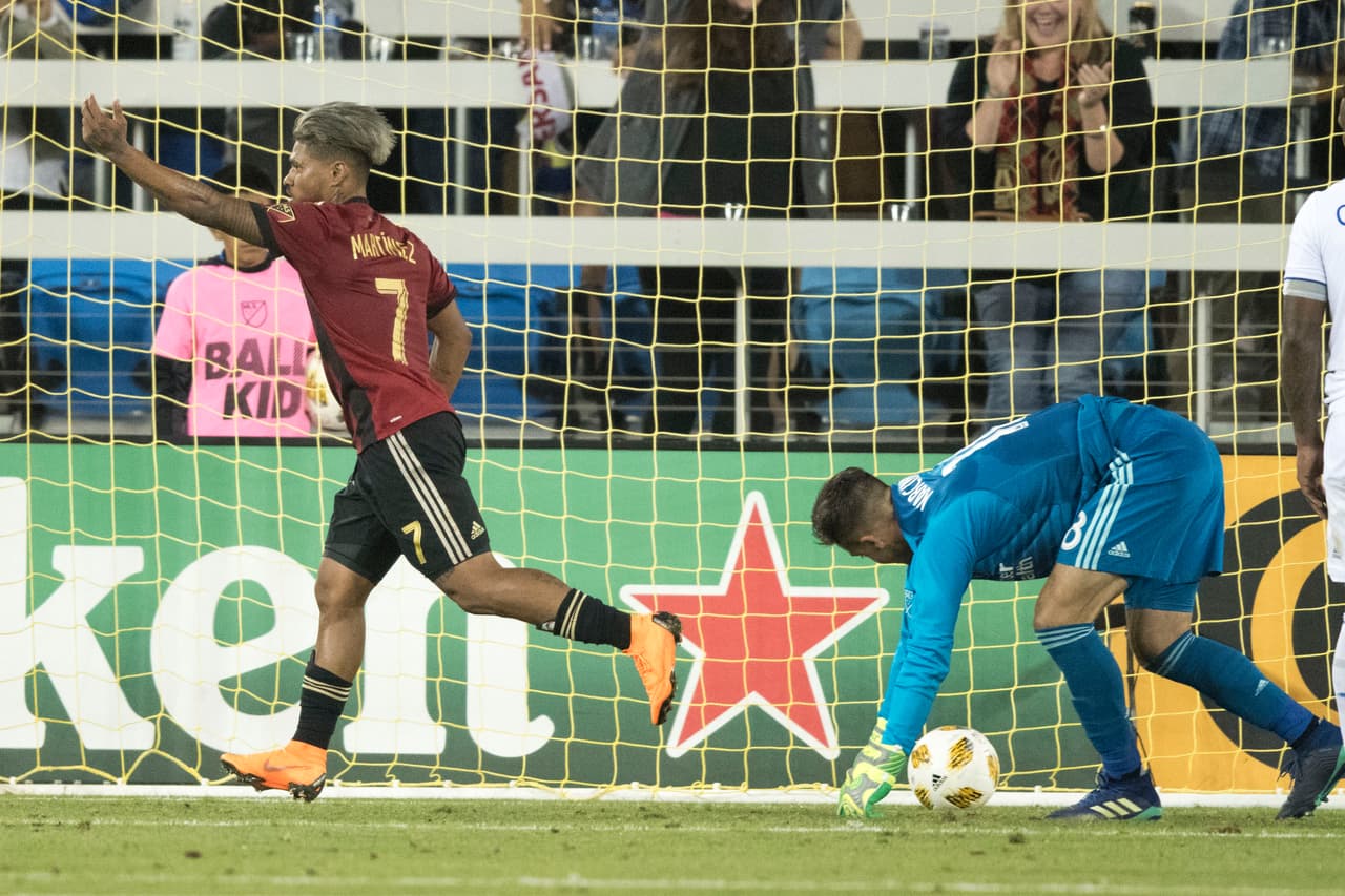 Josef Martínez ha anotado hasta ahora 30 goles este año para Atlanta United.