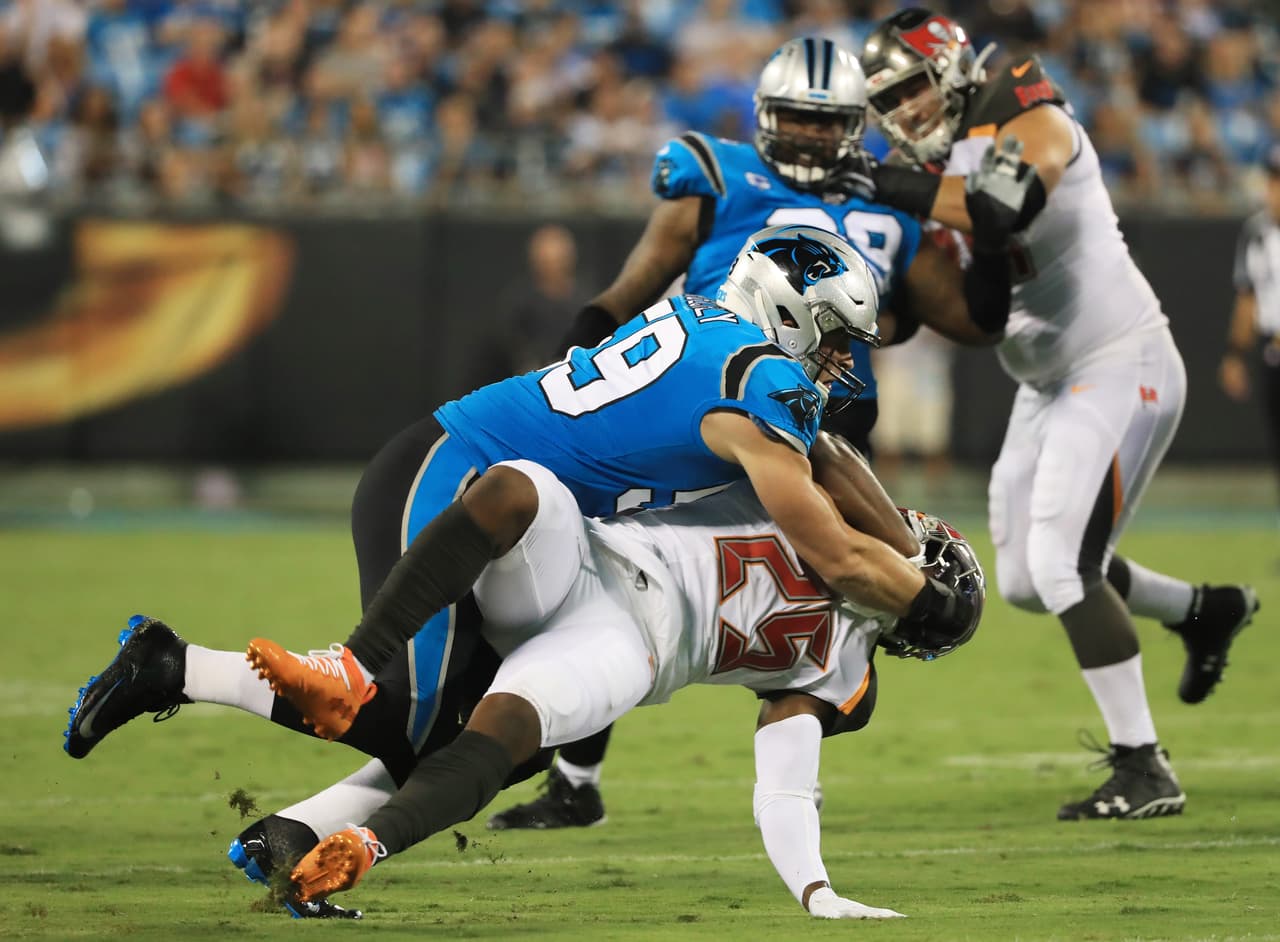 Las mejores imágenes del Carolina Panthers vs Tampa Bay Buccaneers del Thursday Night en la Semana 2 de la NFL.