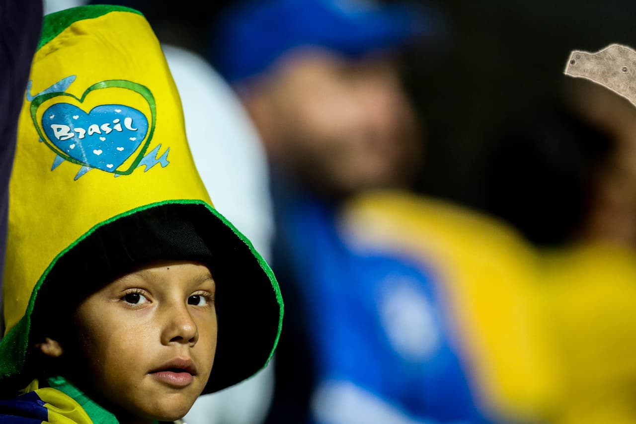 La expectativa de la hinchada en São Paulo luego de no ver a su selección desde 2014, en el Mundial. El equipo volvió a jugar un partido de eliminatorias allí.