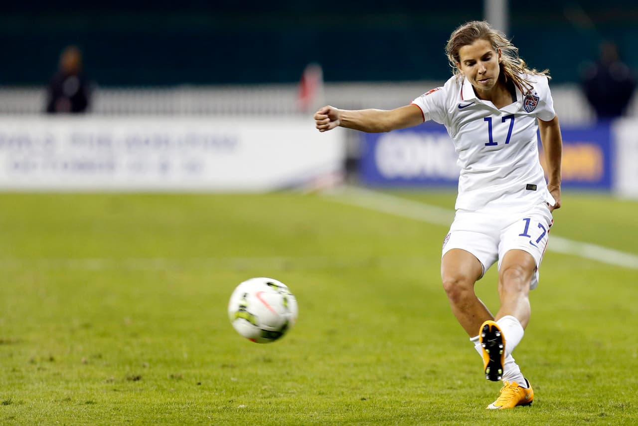 TOBIN HEATH (USA) | Jugadora de las Portland Thorns, Heath ya tiene dos medallas de oro olímpicas y un subcampeonato mundial. Fue elegida la Mejor Jugadora de la NWSL (liga femenina de EE.UU.) y de su exequipo, Paris St. Germain, ambos en 2013.