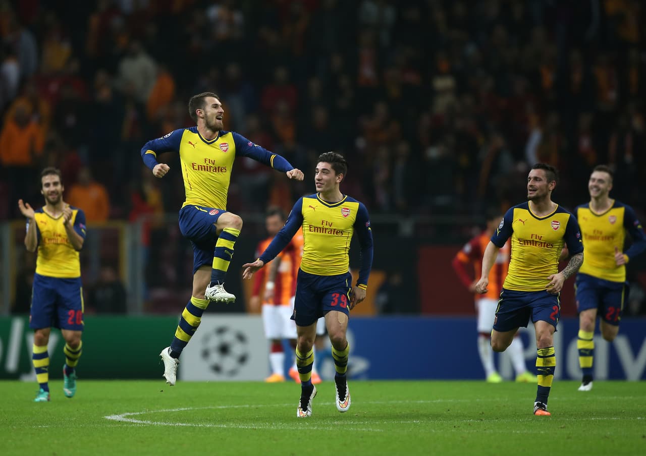 10. Aaron Ramsey (Arsenal) vs Galatasaray – 2014 | No podía quedar en el olvido este misil del volante galés, quien en la Fase de Grupos realizó un disparo a más de 30 metros con una potencia tal que se incrustó en el ángulo del marco turco.