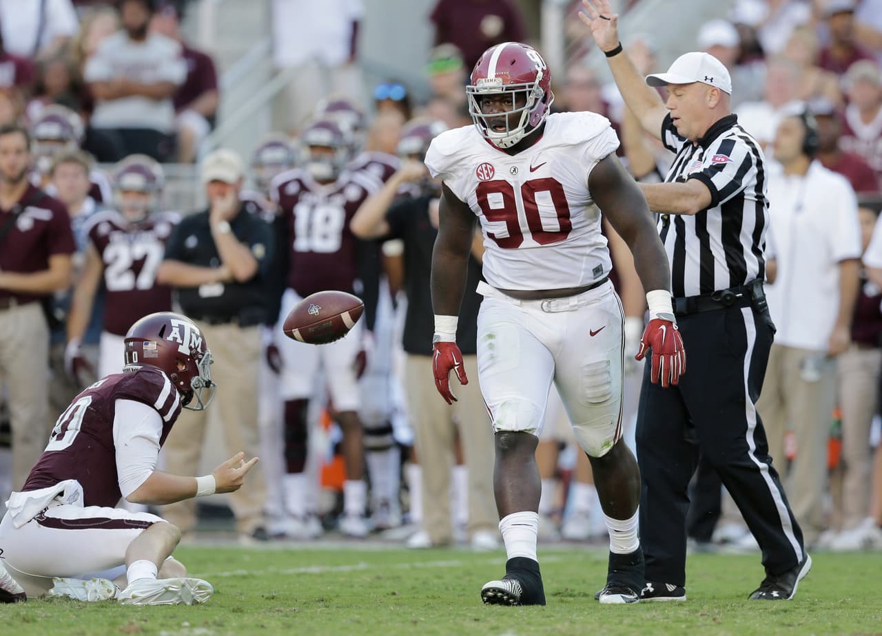 Pick 12 New Orleans Saints: DT JARRAN REED, Alabama