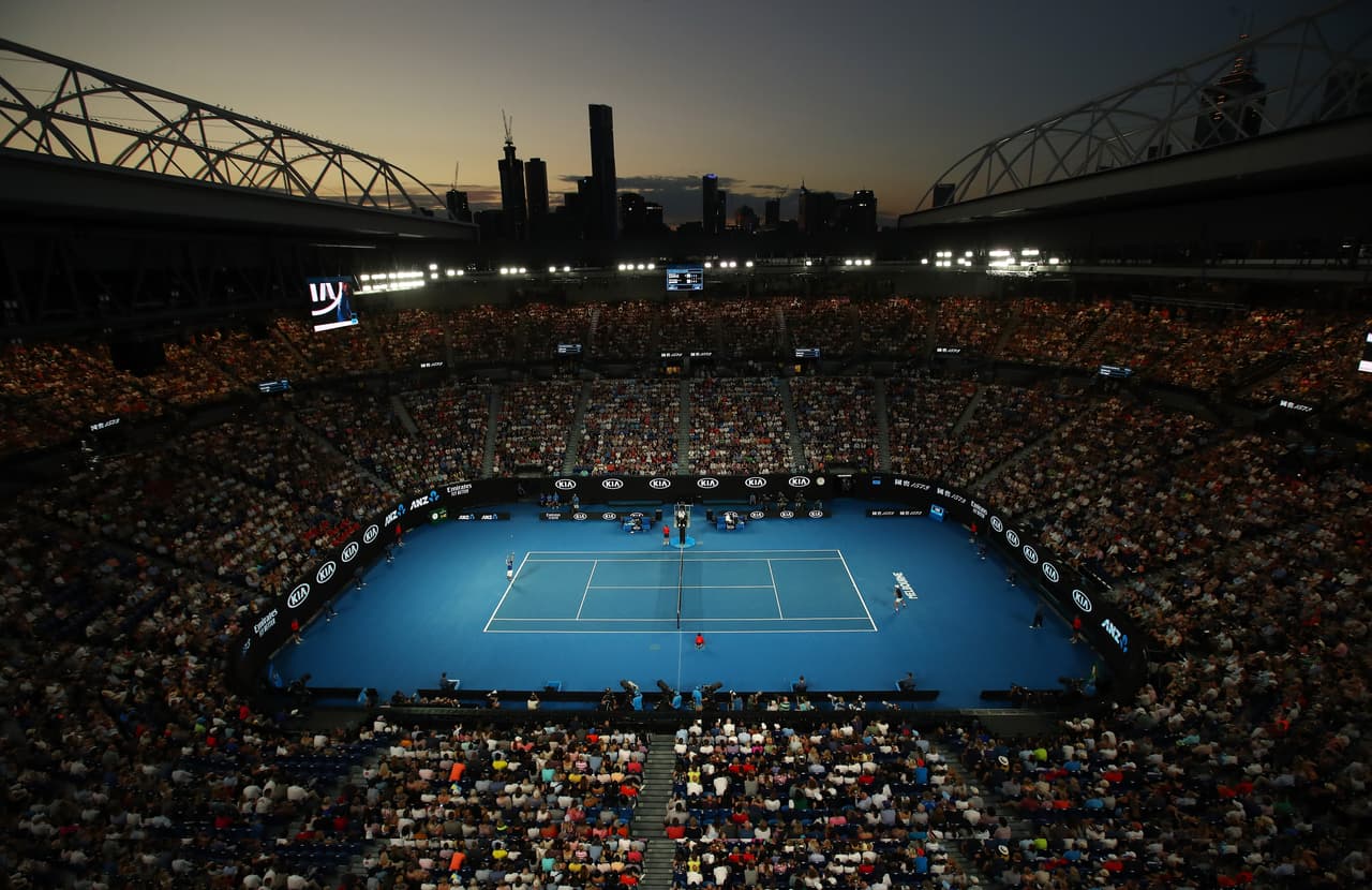 La asistencia a los escenarios de Melbourne han sido masivas para vivir el primer torneo de Grand Slam del año.