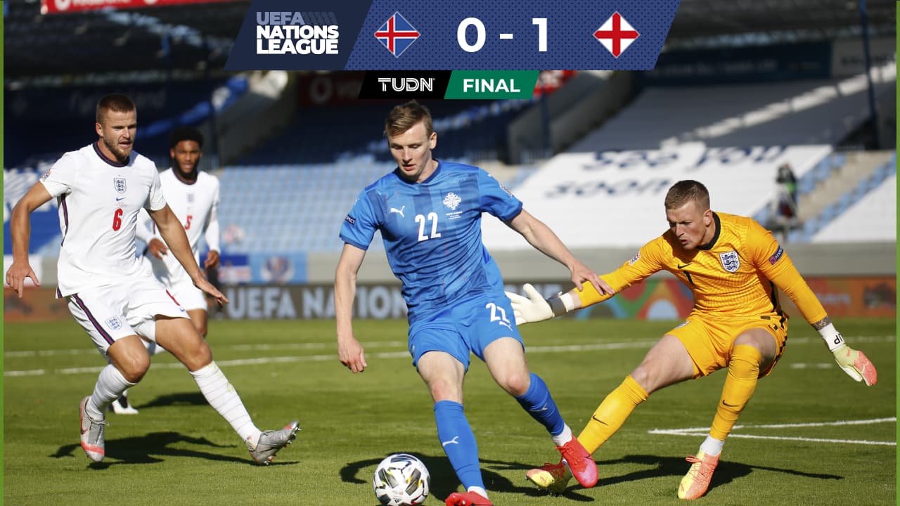 Inglaterra vence a Islandia, que se perdió un penal en el útimo minuto