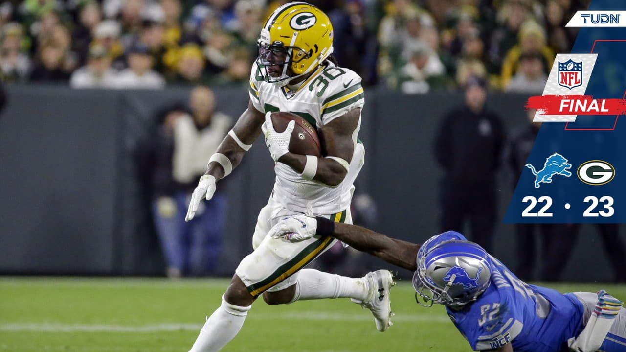 Con dudosas llamadas de los oficiales, Green Bay vence a Detroit