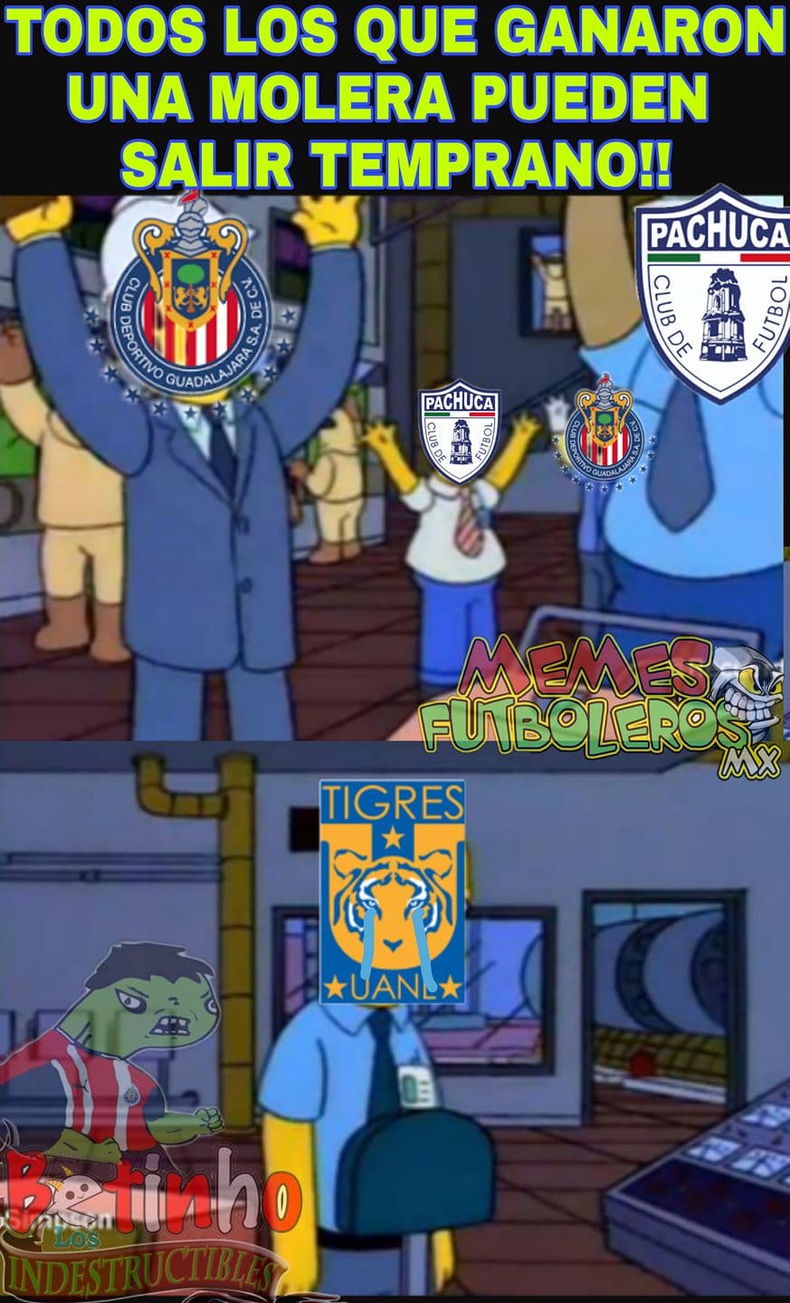 Tigres fue la burla en redes sociales tras perder en la final de la Liga de Campeones ante los Tuzos.
