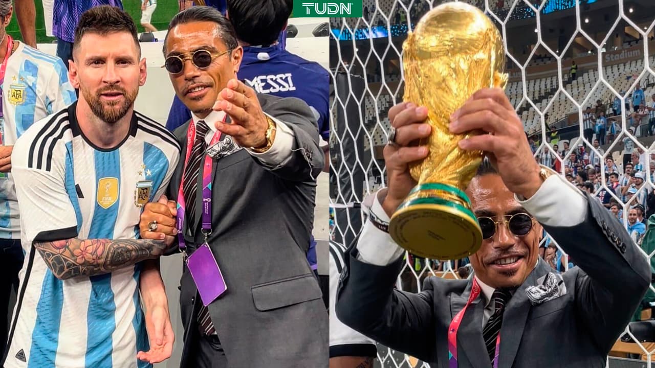 FIFA investiga a Salt Bae por estar en la premiación de Argentina