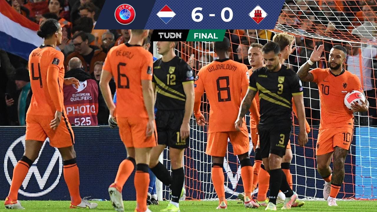 Países Bajos deja en blanco a Gibraltar sin despeinarse