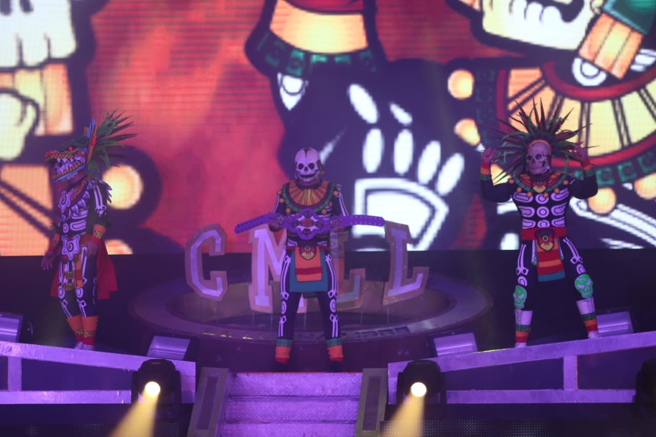 Sansón, tricampeón del inframundo.