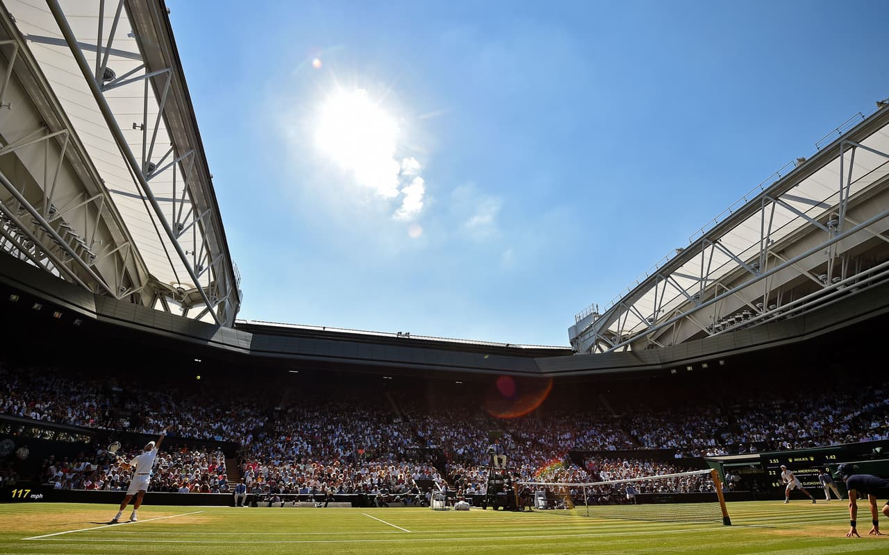 El buen tenis y el buen clima acompañaron la jornada ante miles de aficionados.