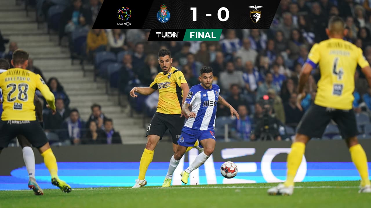 Porto vence al Portimonense con Tecatito y se trepa a la cima
