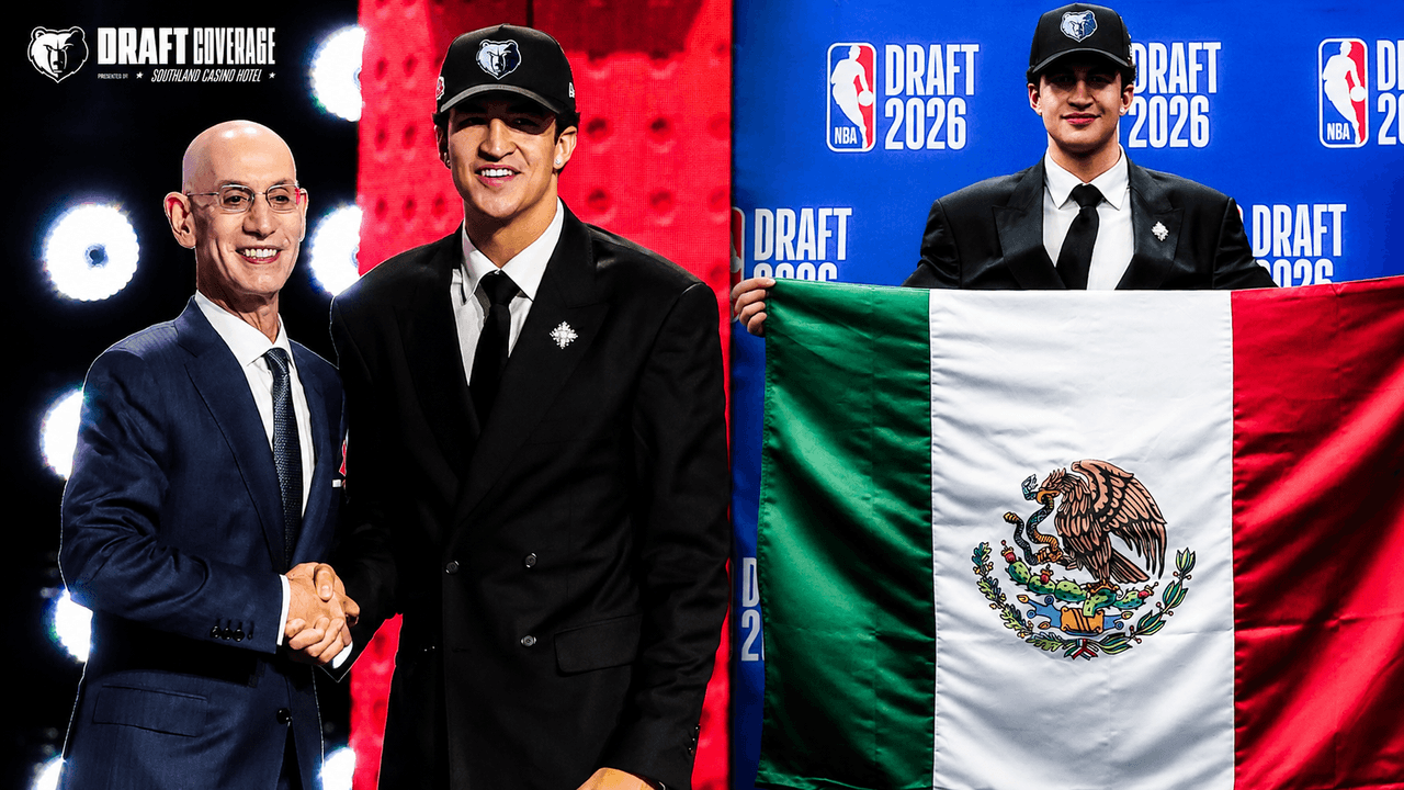 El mexicano fue legido en la primera ronda del Draft de la NBA